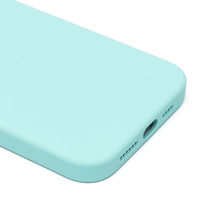 Чехол-накладка для Apple iPhone 14 Plus (мятный) [ORG] Soft Touch