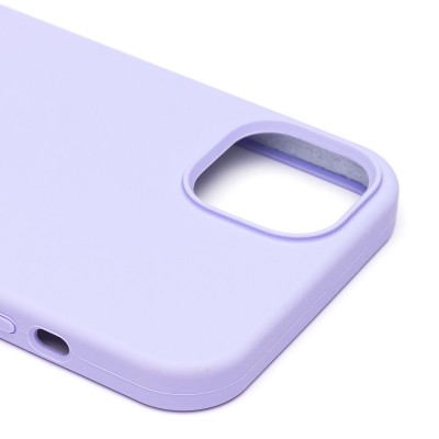 Чехол-накладка для Apple iPhone 14 Plus (пастельный сиреневый) [ORG] Soft Touch
