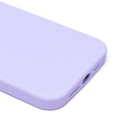 Чехол-накладка для Apple iPhone 14 Plus (пастельный сиреневый) [ORG] Soft Touch