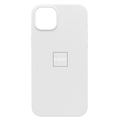 Чехол-накладка для Apple iPhone 14 Plus (белый) [ORG] Soft Touch