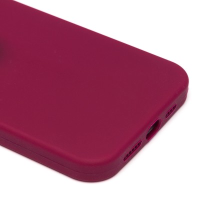 Чехол-накладка для Apple iPhone 14 Pro Max (бордовый) [ORG] Soft Touch