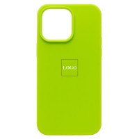 Чехол-накладка для Apple iPhone 14 Pro Max (зеленый) [ORG] Soft Touch