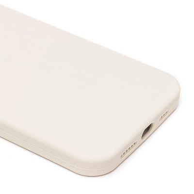 Чехол-накладка для Apple iPhone 14 Pro Max (цвет слоновой кости) [ORG] Soft Touch