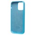 Чехол-накладка для Apple iPhone 14 Pro Max (голубой) [ORG] Soft Touch