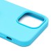 Чехол-накладка для Apple iPhone 14 Pro Max (голубой) [ORG] Soft Touch