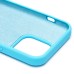 Чехол-накладка для Apple iPhone 14 Pro Max (голубой) [ORG] Soft Touch