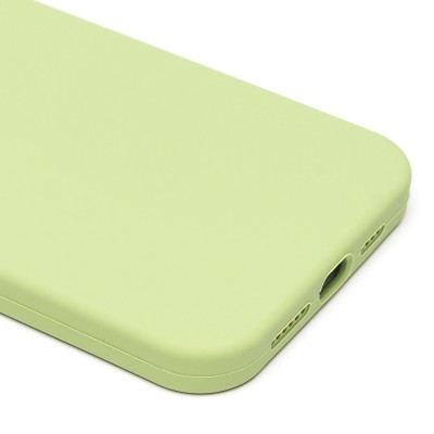 Чехол-накладка для Apple iPhone 14 Pro Max (светло-зеленый) [ORG] Soft Touch