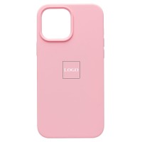 Чехол-накладка для Apple iPhone 14 Pro Max (светло-розовый) [ORG] Soft Touch