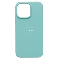 Чехол-накладка для Apple iPhone 14 Pro Max (мятный) [ORG] Soft Touch