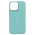 Чехол-накладка для Apple iPhone 14 Pro Max (мятный) [ORG] Soft Touch