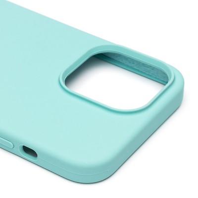 Чехол-накладка для Apple iPhone 14 Pro Max (мятный) [ORG] Soft Touch