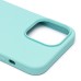 Чехол-накладка для Apple iPhone 14 Pro Max (мятный) [ORG] Soft Touch
