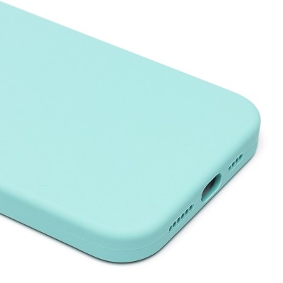 Чехол-накладка для Apple iPhone 14 Pro Max (мятный) [ORG] Soft Touch