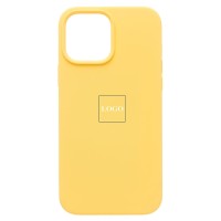 Чехол-накладка для Apple iPhone 14 Pro Max (желтый) [ORG] Soft Touch