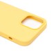 Чехол-накладка для Apple iPhone 14 Pro Max (желтый) [ORG] Soft Touch