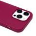Чехол-накладка для Apple iPhone 14 Pro (бордовый) [ORG] Soft Touch