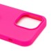 Чехол-накладка для Apple iPhone 14 Pro (темно-розовый) [ORG] Soft Touch
