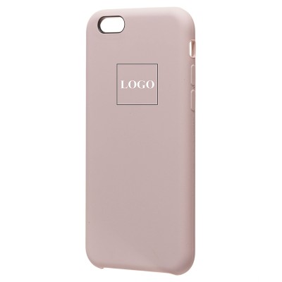 Чехол-накладка для Apple iPhone 6S (бежевый) [ORG] Soft Touch