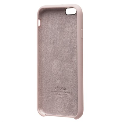 Чехол-накладка для Apple iPhone 6S (бежевый) [ORG] Soft Touch