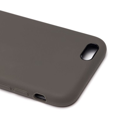 Чехол-накладка для iApple Phone 6S (темно-оливковый) [ORG] Soft Touch