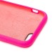 Чехол-накладка для Apple iPhone 6S (темно-розовый) [ORG] Soft Touch