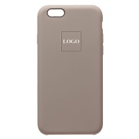 Чехол-накладка для Apple iPhone 6S (серый) [ORG] Soft Touch