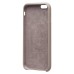 Чехол-накладка для Apple iPhone 6S (серый) [ORG] Soft Touch