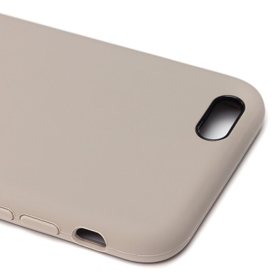 Чехол-накладка для Apple iPhone 6S (серый) [ORG] Soft Touch