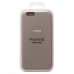 Чехол-накладка для Apple iPhone 6S (серый) [ORG] Soft Touch