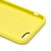 Чехол-накладка для Apple iPhone 6S (лимонный) [ORG] Soft Touch