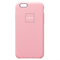 Чехол-накладка для Apple iPhone 6S (светло-розовый) [ORG] Soft Touch