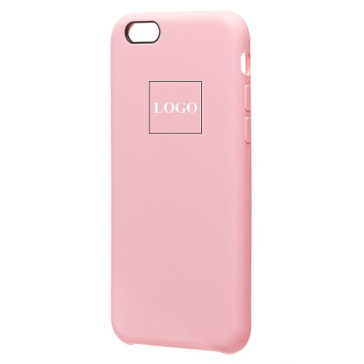 Чехол-накладка для Apple iPhone 6S (светло-розовый) [ORG] Soft Touch
