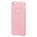 Чехол-накладка для Apple iPhone 6S (светло-розовый) [ORG] Soft Touch