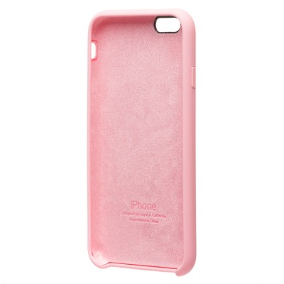 Чехол-накладка для Apple iPhone 6S (светло-розовый) [ORG] Soft Touch