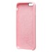 Чехол-накладка для Apple iPhone 6S (светло-розовый) [ORG] Soft Touch