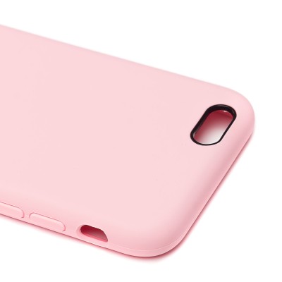 Чехол-накладка для Apple iPhone 6S (светло-розовый) [ORG] Soft Touch