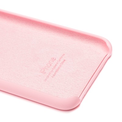 Чехол-накладка для Apple iPhone 6S (светло-розовый) [ORG] Soft Touch