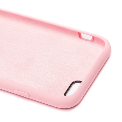 Чехол-накладка для Apple iPhone 6S (светло-розовый) [ORG] Soft Touch
