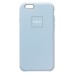 Чехол-накладка для Apple iPhone 6S (пастельный синий) [ORG] Soft Touch