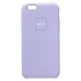 Чехол-накладка для Apple iPhone 6S (пастельный сиреневый) [ORG] Soft Touch