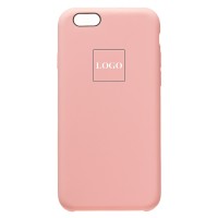 Чехол-накладка для Apple iPhone 6S (розовый) [ORG] Soft Touch