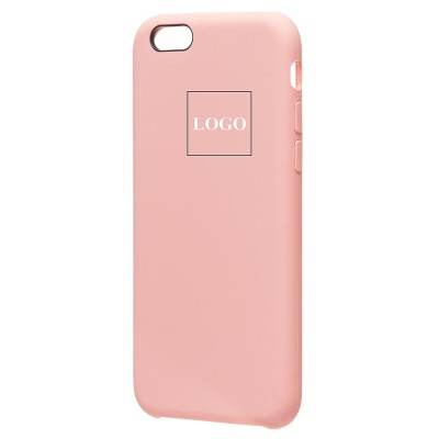 Чехол-накладка для Apple iPhone 6S (розовый) [ORG] Soft Touch