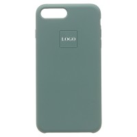 Чехол-накладка для Apple iPhone 8 Plus (сосновый зеленый) [ORG] Soft Touch