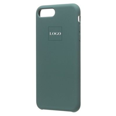 Чехол-накладка для Apple iPhone 8 Plus (сосновый зеленый) [ORG] Soft Touch