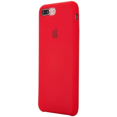 Чехол-накладка для Apple iPhone 8 Plus (красный) [ORG] Soft Touch
