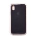 Чехол-накладка для Apple iPhone X/iPhone XS (черный) [ORG] Soft Touch