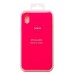 Чехол-накладка для Apple iPhone XR (темно-розовый) [ORG] Soft Touch