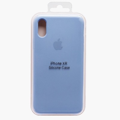 Чехол-накладка для Apple iPhone XR (пастельный синий) [ORG] Soft Touch