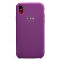Чехол-накладка для Apple iPhone XR (фиолетовый) [ORG] Soft Touch