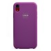 Чехол-накладка для Apple iPhone XR (фиолетовый) [ORG] Soft Touch